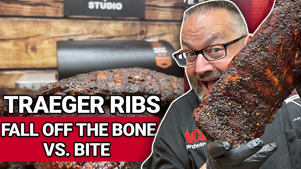 Traeger Ribs Fall Off The Bone vs. Bite