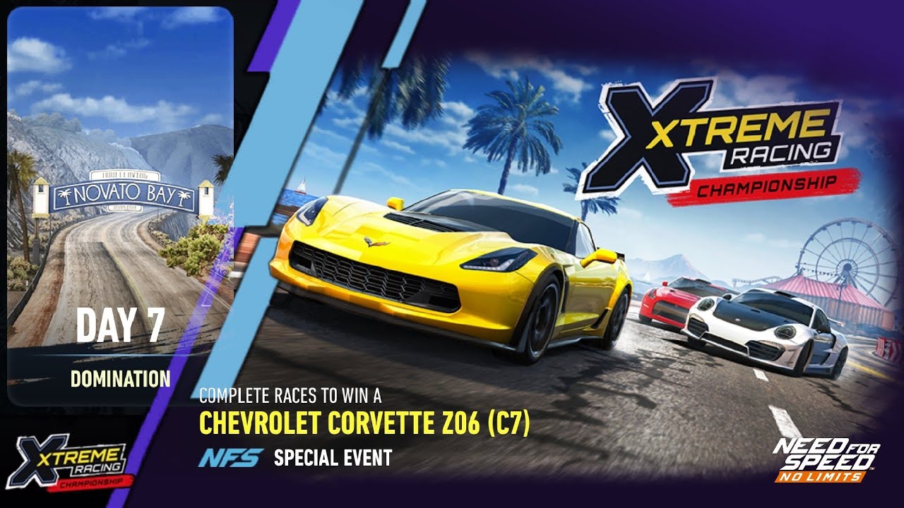 4:3 | Chevrolet Corvette Z06 (C7) | Day 7  DOMINATION | NFS No Limits: XRC