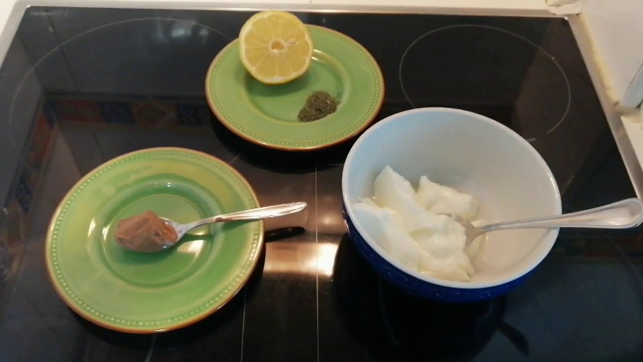 Salsa de yogur y mostaza