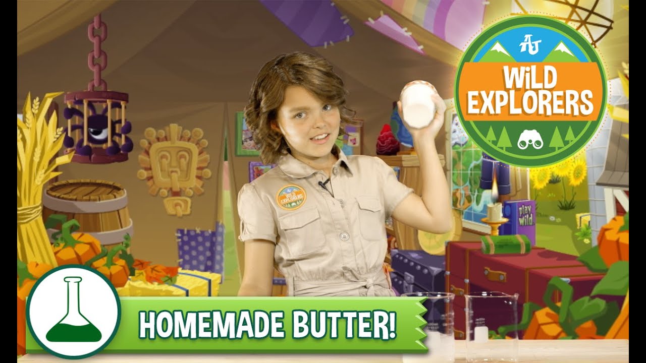 Wild Explorers - Make Your Own Butter!