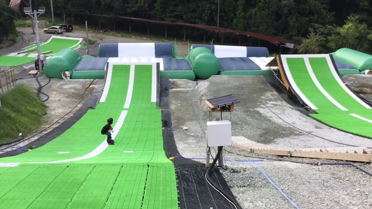 Tokai kings snowboarding off-training （滑走動画）2017-9-09