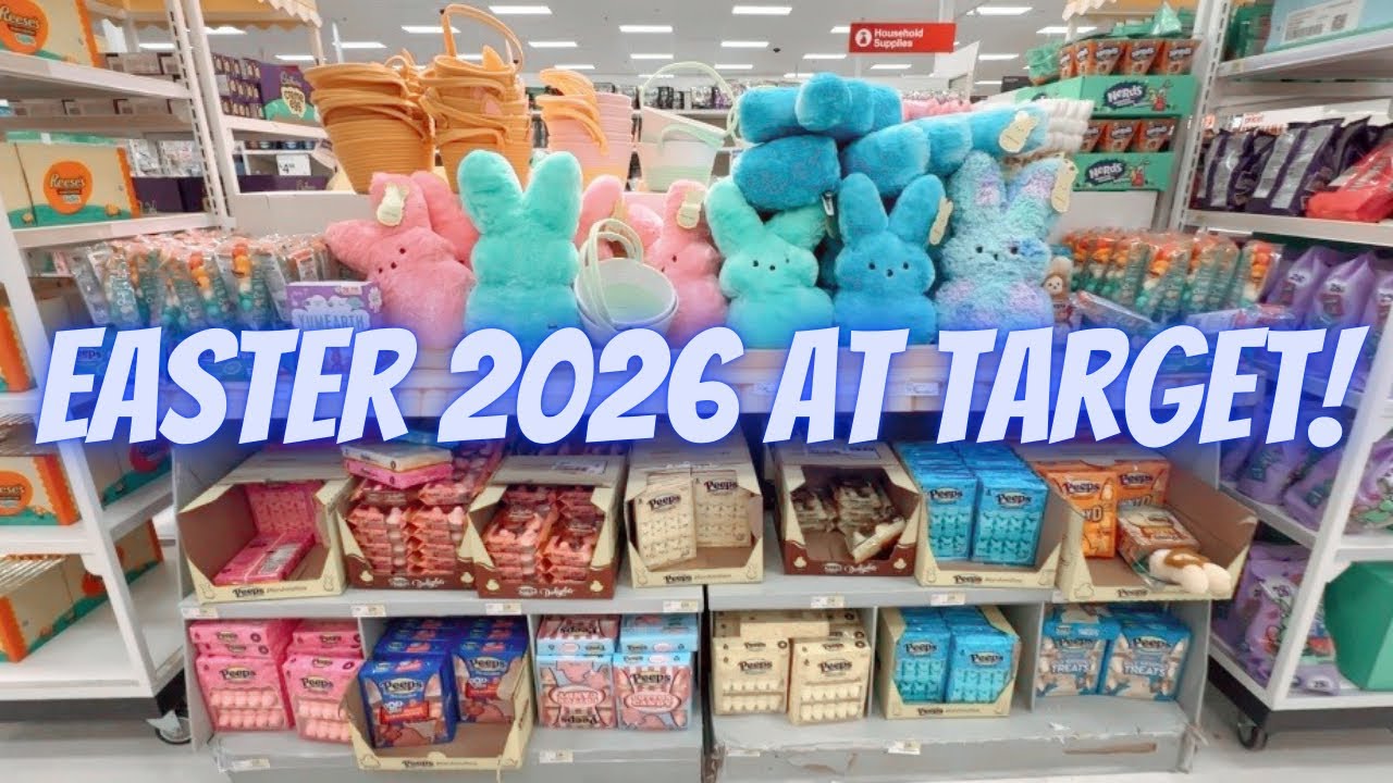 EASTER HAS ARRIVED  @target, 2026! LET’S SHOP! 🐣🐇🌷🌈