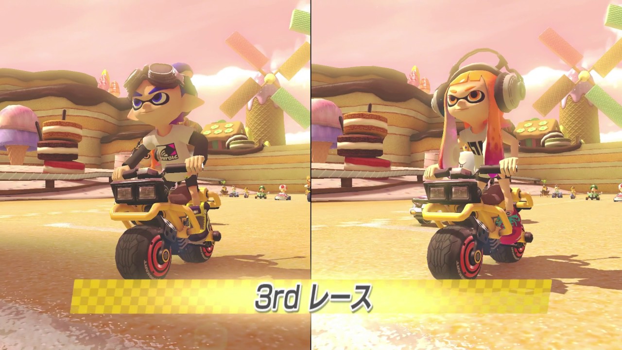 【ニンテンドースイッチ】マリオカート8 デラックス     2人で初プレイ！
