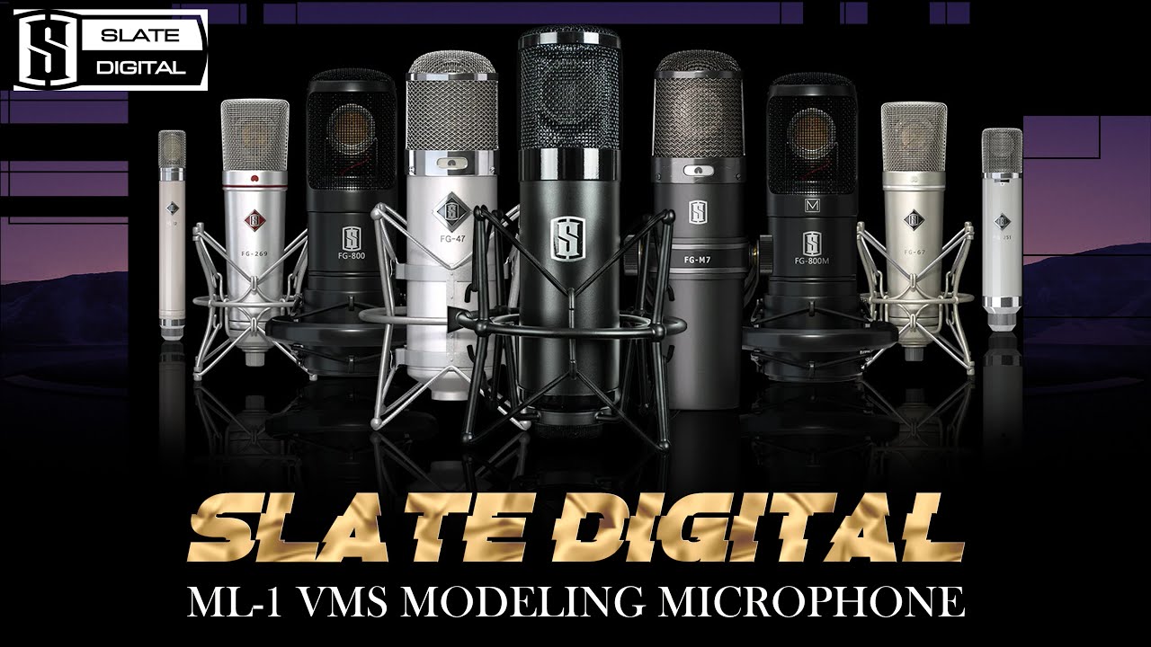 Slate Digital ML-1 Microphone the Virtual Microphone System