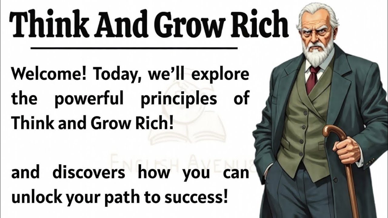 Think And Grow Rich - Unlock Your Success🔥 ||English Speaking Practice with English Stories