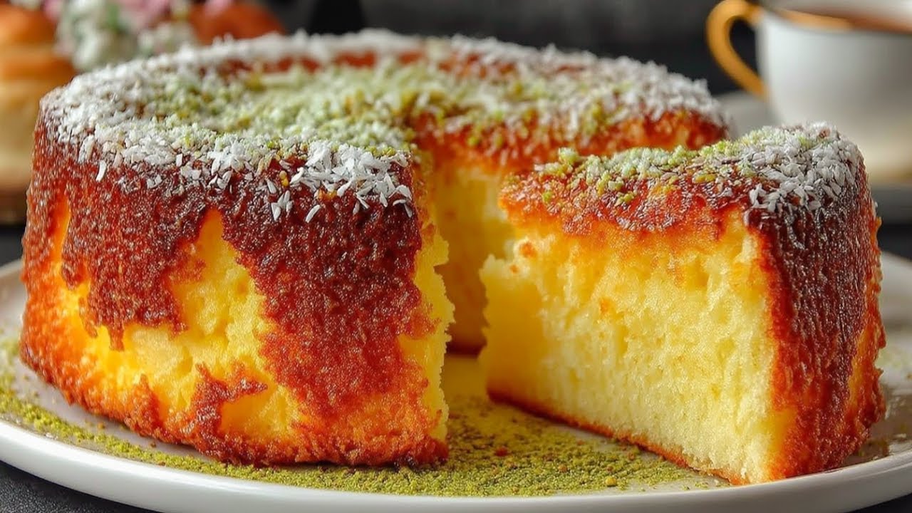 Японский лимонный торт на 10 ложек за 5 минут, который сводит мир с ума!