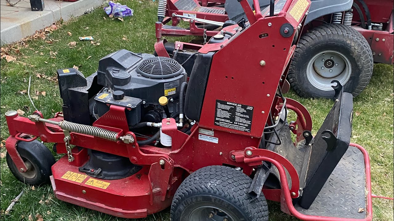 How to adjust the tracking on a toro grandstand mower