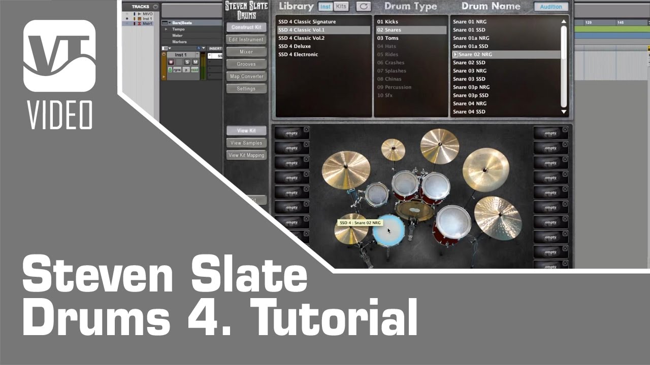 Steven Slate Drums 4. Tutorial (RUS)