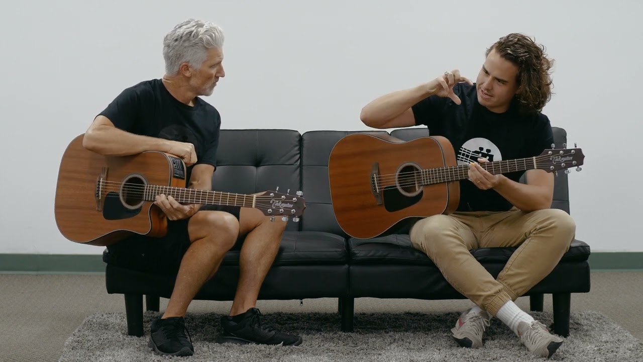 Takamine GD11M and GD11MCE Guitar Comparison