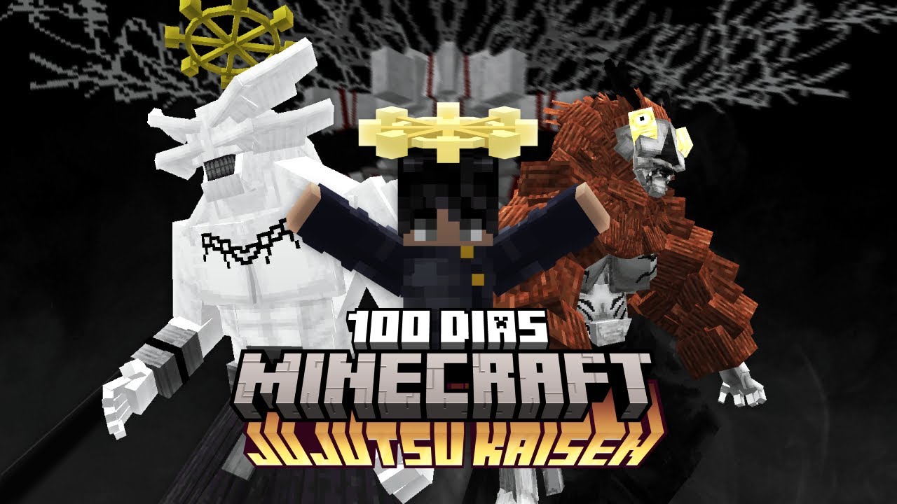 Овладеть 10 ТЕНЯМИ, как МЕГУМИ, за 100 ДНЕЙ в MINECRAFT JUJUTSU KAISEN HARDCORE не легко
