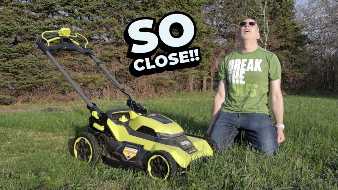 RYOBI 40V Battery Powered Lawn Mower - First Thoughts: Is it good enough?