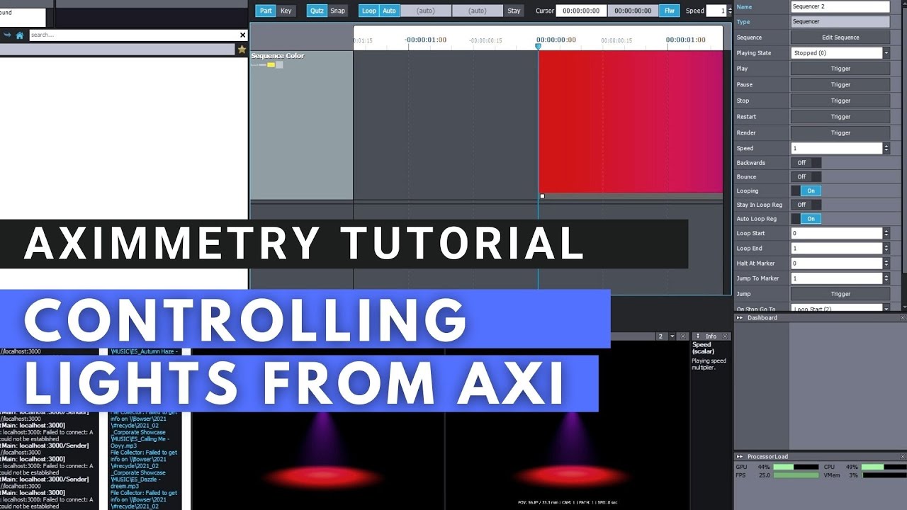 Управление освещением с помощью Aximmetry | Виртуальное производство: руководство по Unreal Engin...
