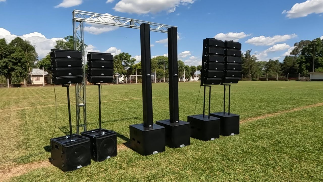 Sistemas de som para Qualidade sonora, IGREJAS, Templos e Eventos Sociais, NHL PRO SOUND