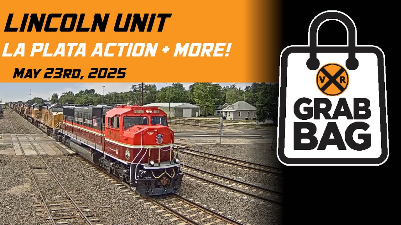 Grab Bag: Lincoln Unit, La Plata Action  + More!  | Weekly Top Trains (May 2025)