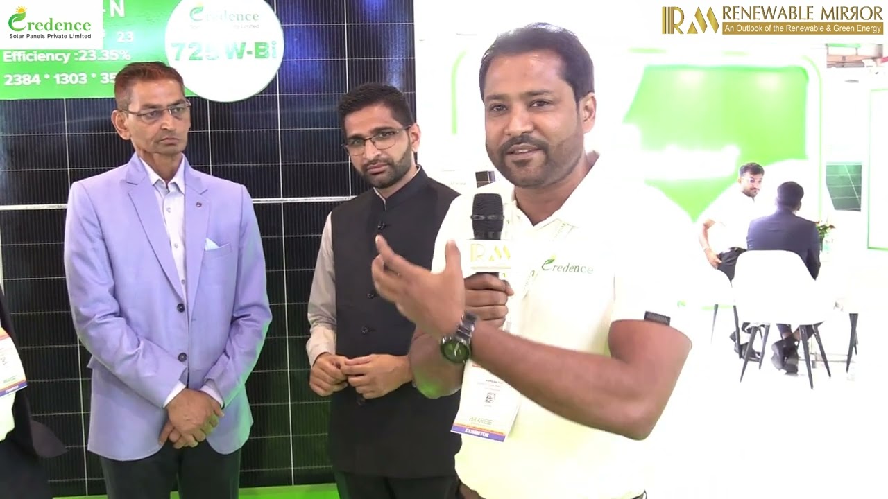 Exclusive interview : Mr.Anirban Das, VP, and Mr.Jinto Joseph, Head-Sales,Credance Solar | REI 2024!
