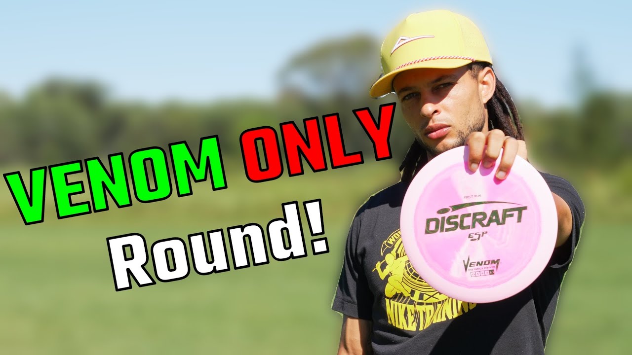 Playing 9 Holes With The NEW Discraft VENOM!