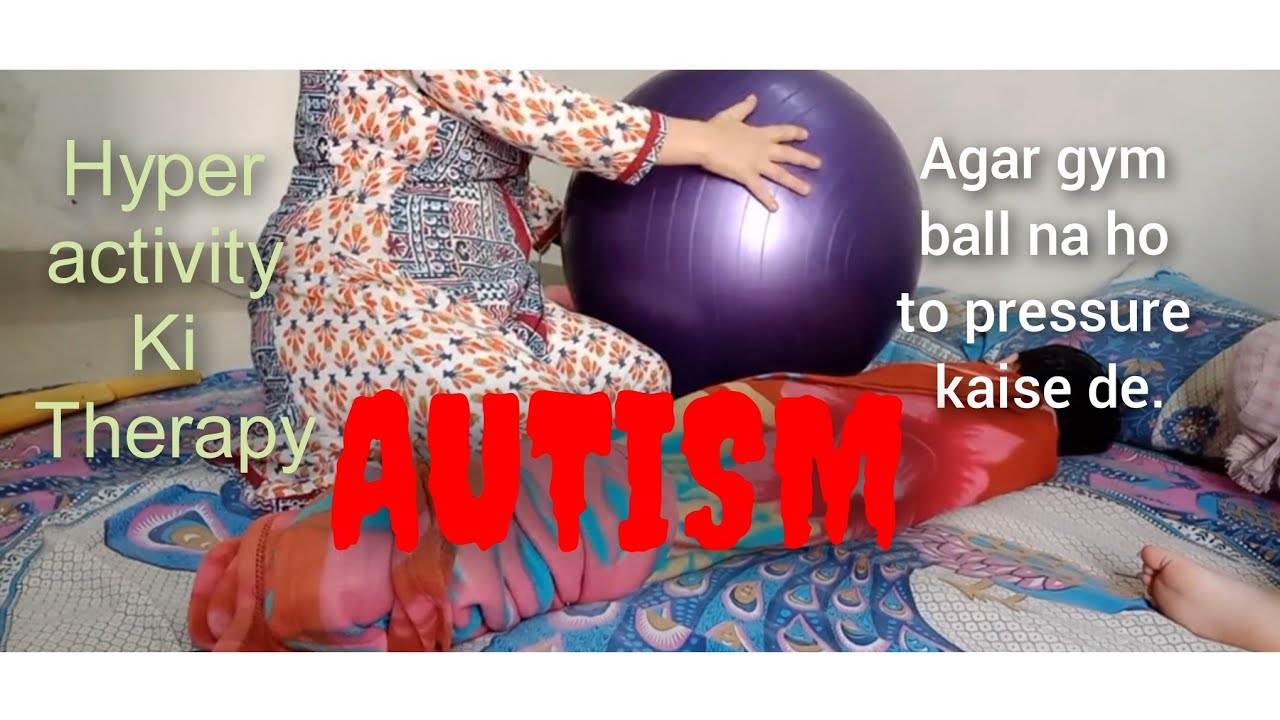 Autism | Blanket Wrapping and Ball pressure | Occupational therapy | #vartika