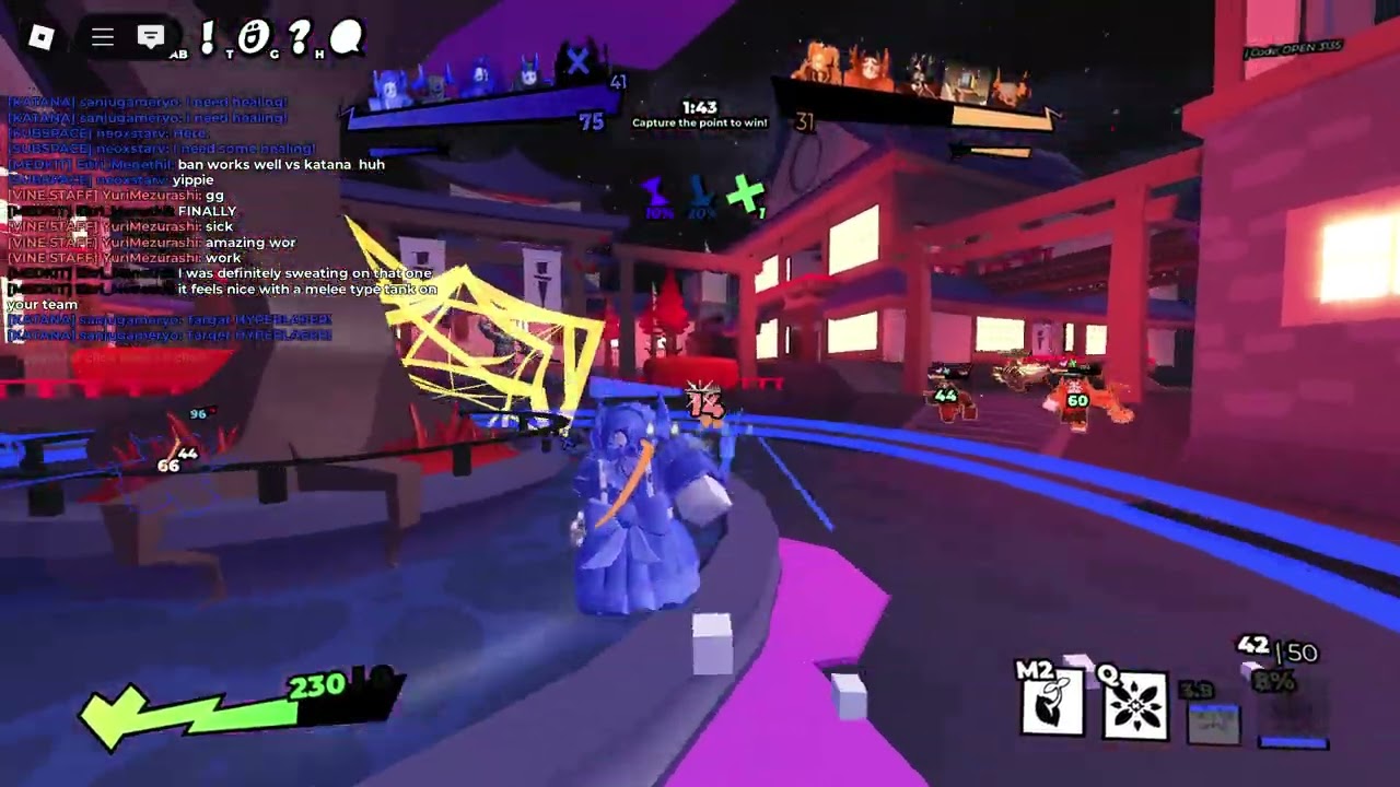 a few kills and several assists as Vine Staff (PHIGHTING)