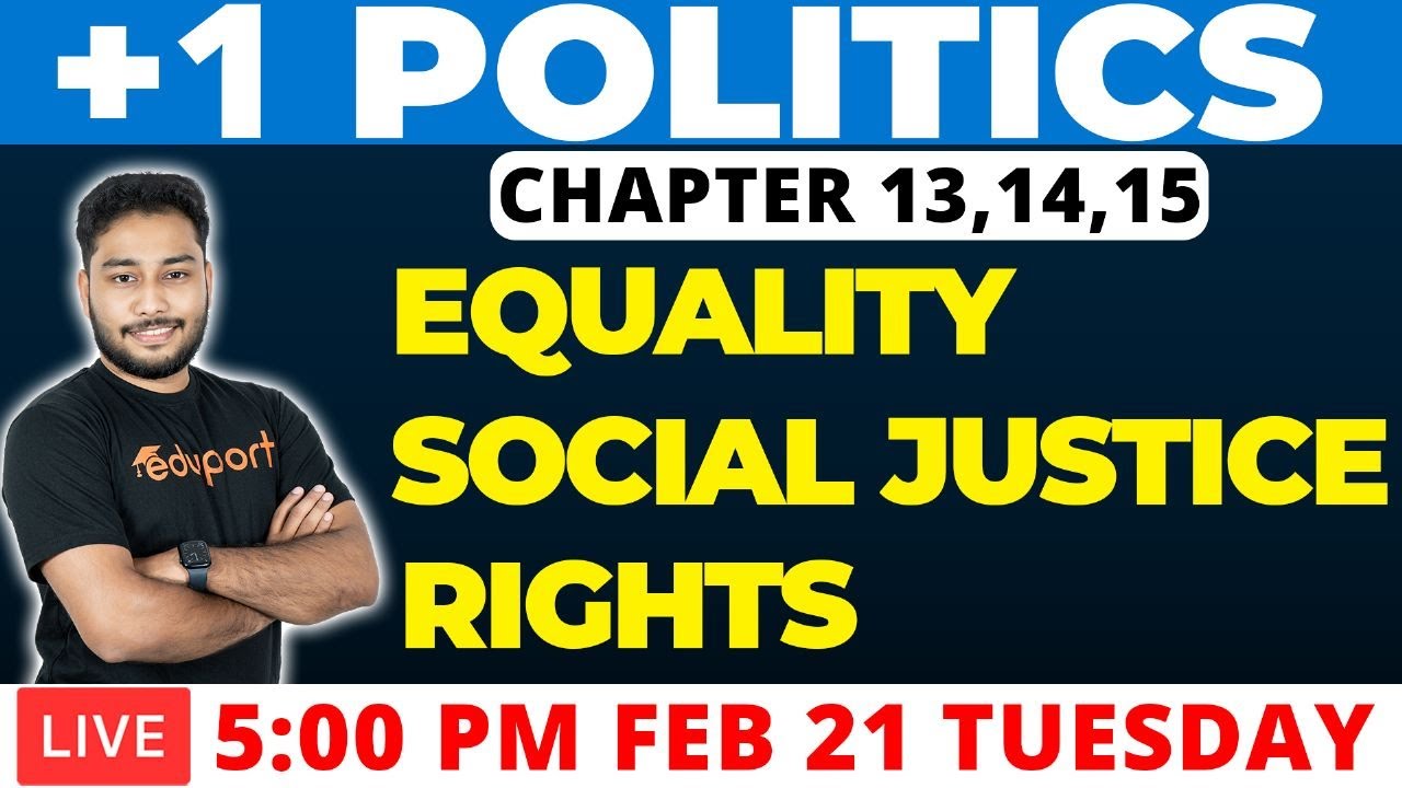 Plus One Model Exam Politics Chapter 13, 14 & 15 | Full Revision