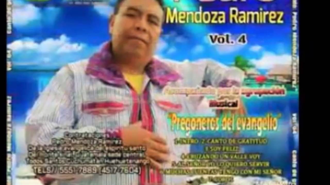 Hno,Pedro Mendoza Ramirez, (Vol#2) Con Plumas De Oro, Disco Comlpleto , Alabanzas