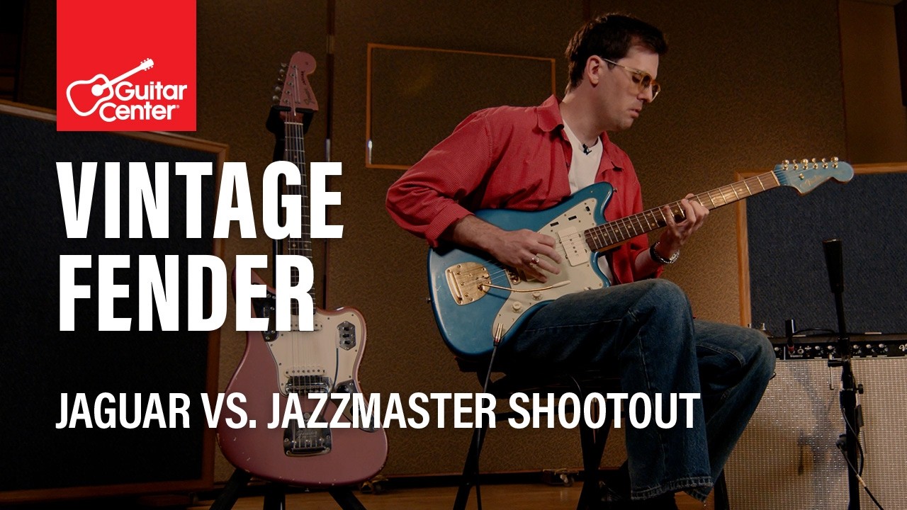 Vintage Fender Jazzmaster vs. Jaguar | Mason Stoops Breaks Down Fender's Legendary Offsets