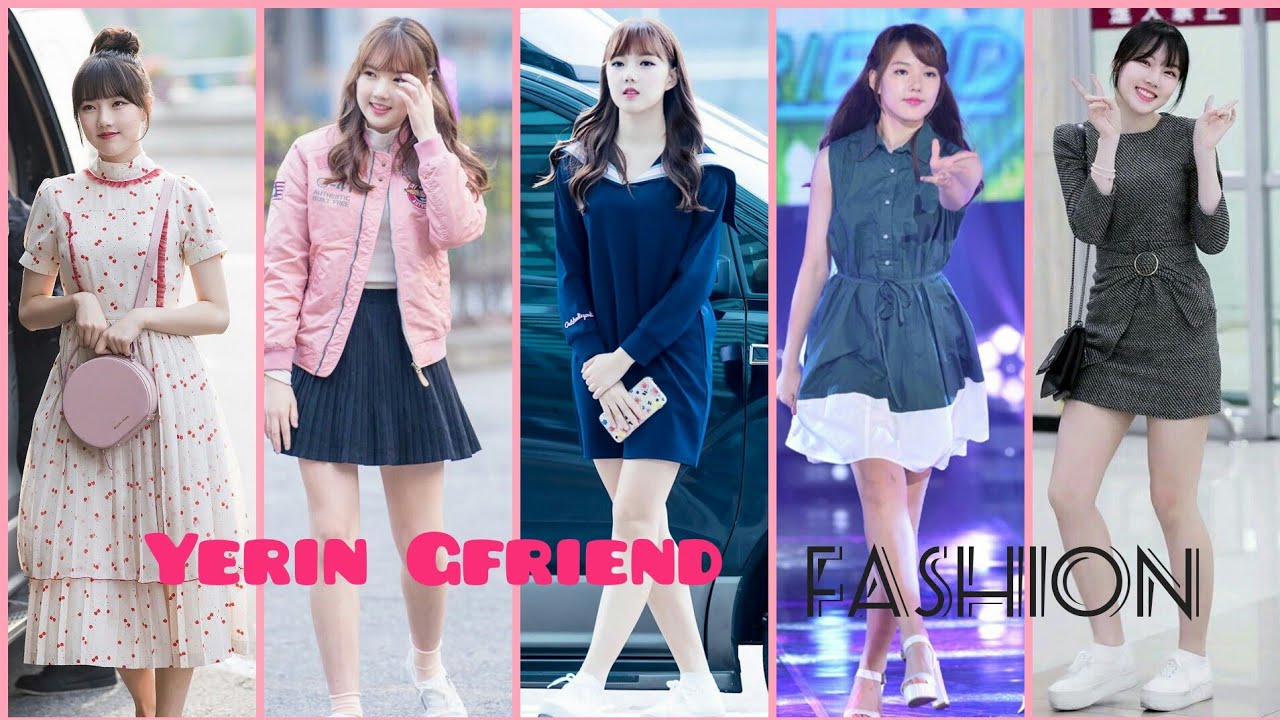 GFRIEND YERIN'S CUTE AND GIRLY FASHION STYLE