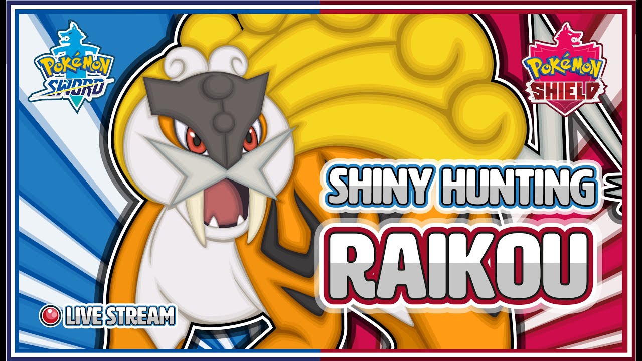 Pokémon Sword & Shield : Shiny Hunting Raikou DA's
