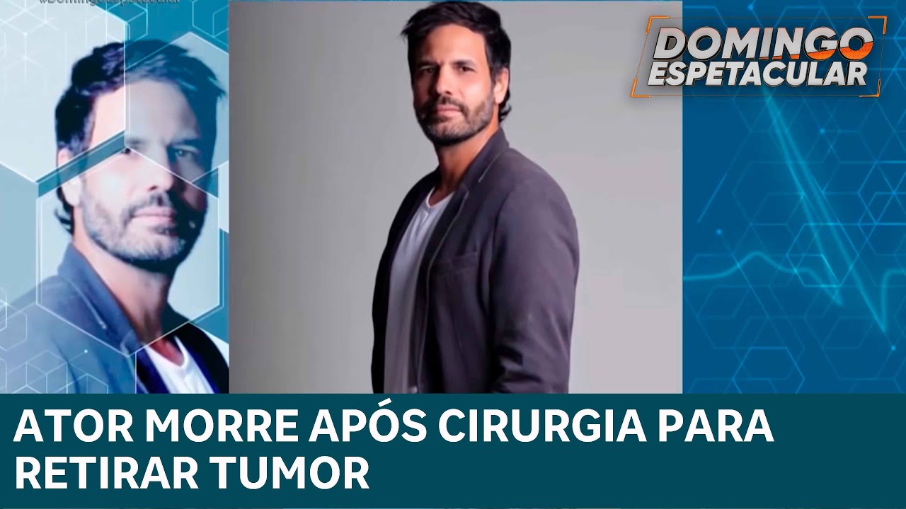 Ator Maurício Silveira morre após complicações em cirurgia de retirada de tumor |DOMINGO ESPETACULAR