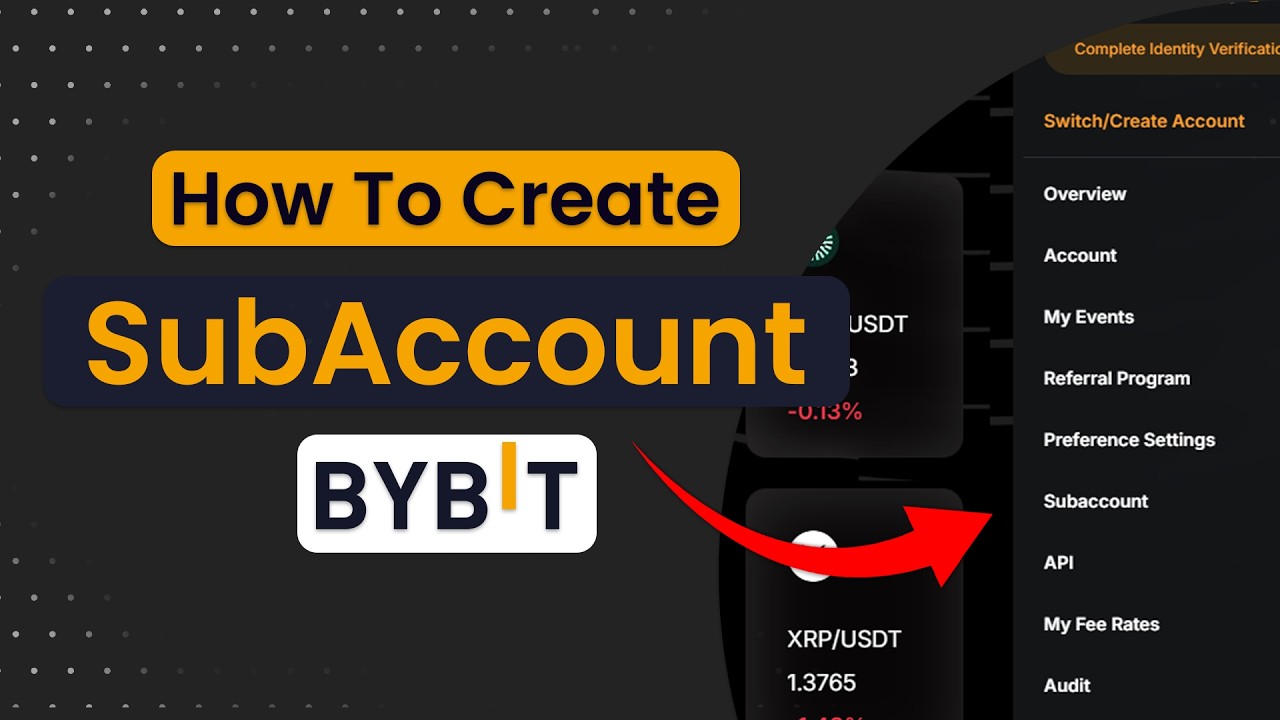 How to Create Subaccount on Bybit?
