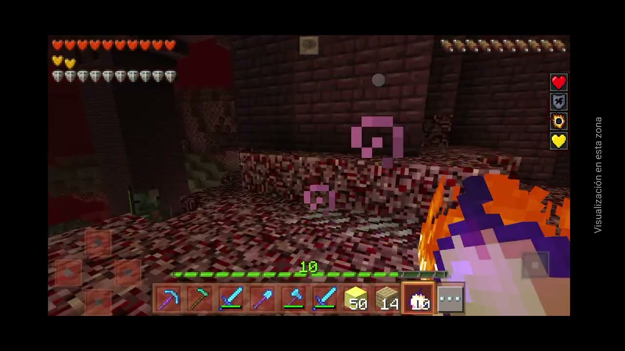 El nether de este Minecraft se pone súper extremo 1.2.5 para celulares