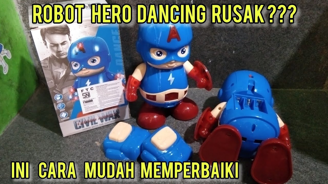 CARA MEMPERBAIKI ROBOT DANCE HERO YANG RUSAK / MACET