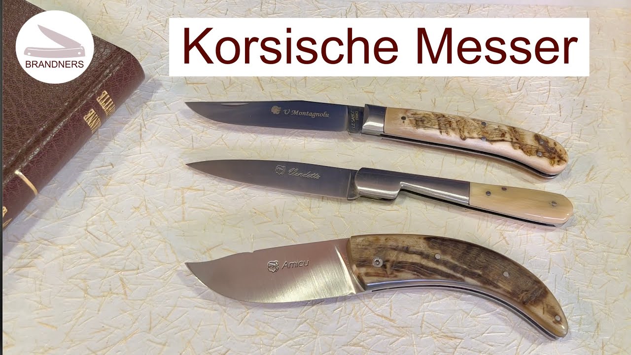 Korsische Taschenmesser Montagnolu, Vendetta und Amicu