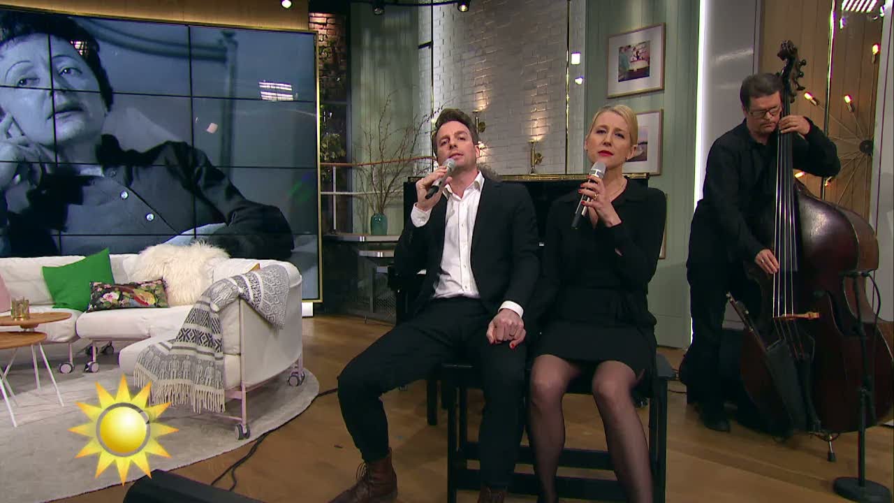 Brel möter Piaf - Rebellen och Sparven - Nyhetsmorgon (TV4)