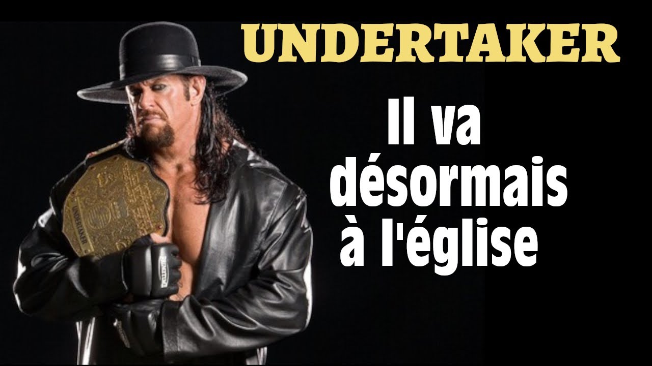 WWE superstar Undertaker, le fossoyeur a declaré publiquement sa foi en Jésus-Christ