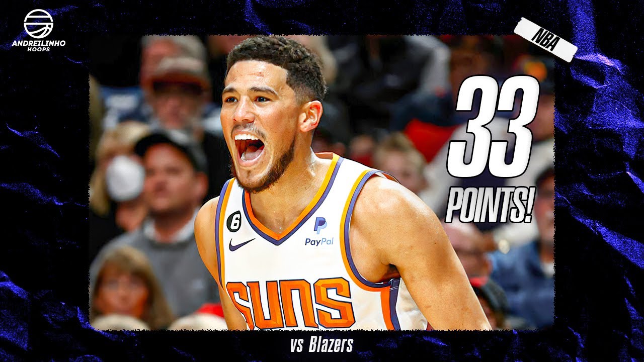 Devin Booker Full Highlights vs Blazers ● 33 POINTS! ● 21.10.22 ● 1080P 60 FPS