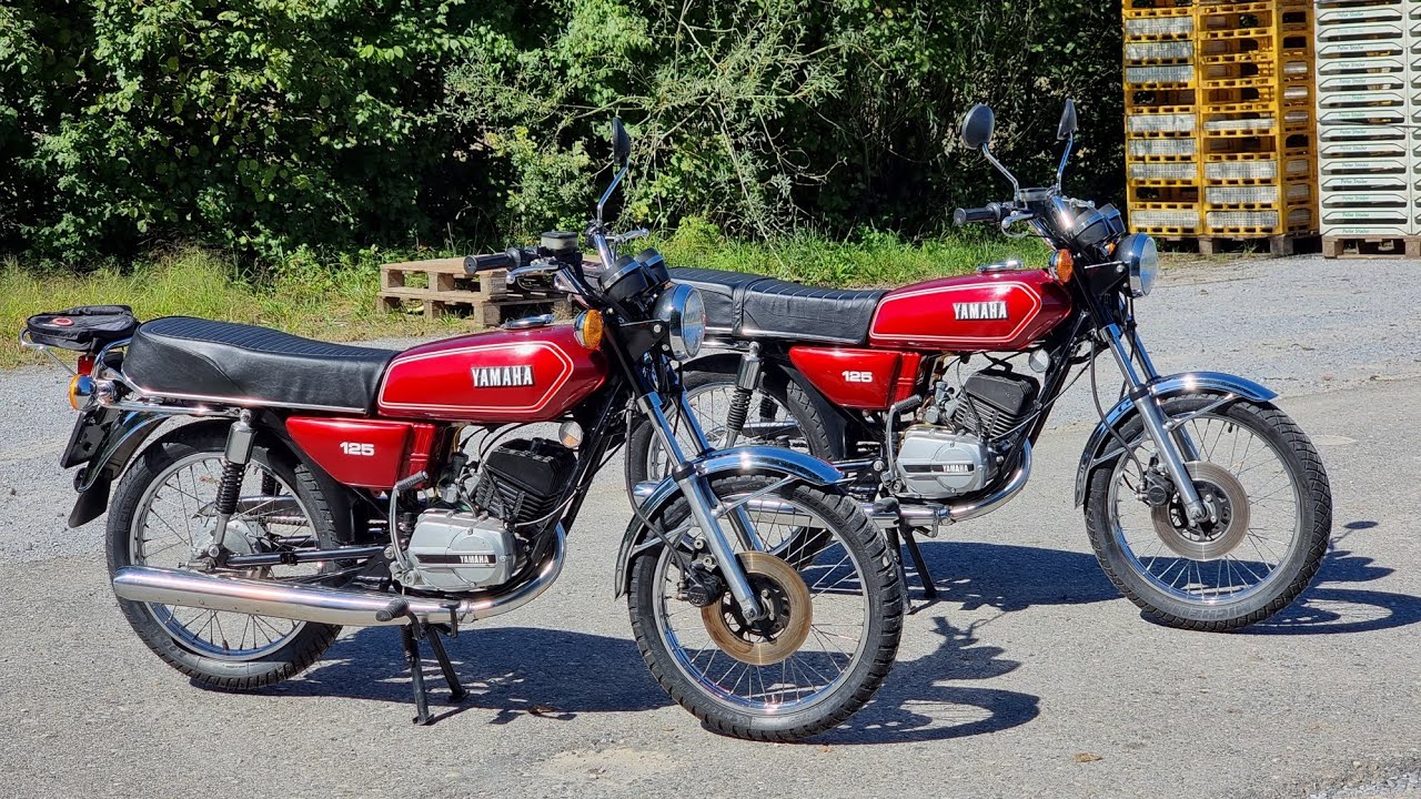 Yamaha RS 125 Two stroke. my twins