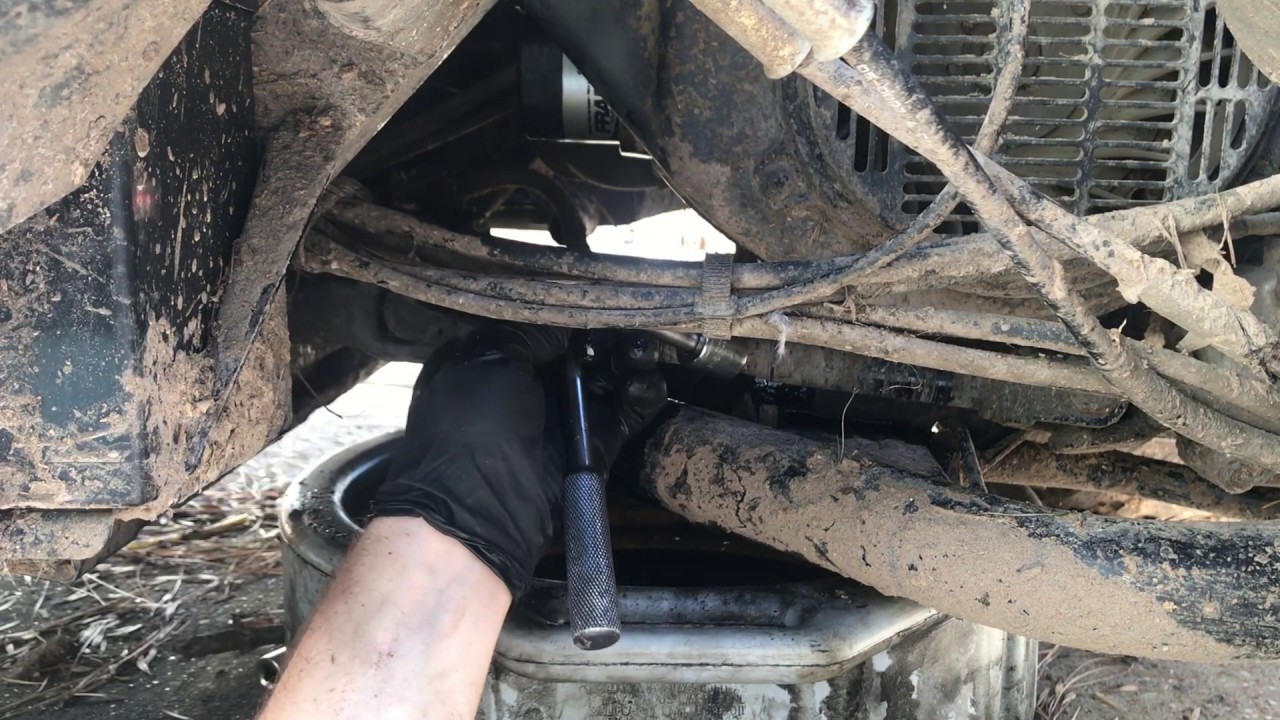 Mule 610 Oil Change