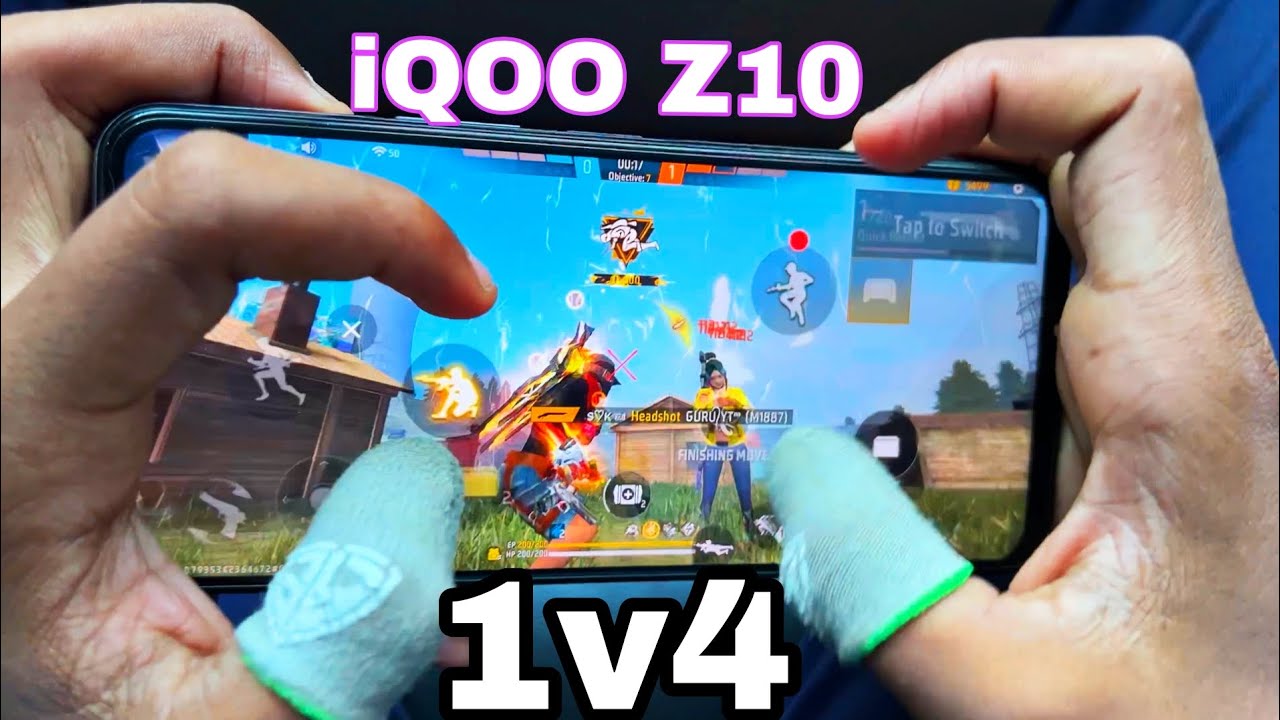iQOO Z10 free fire Game test 📱iqoo z10 mobile Gameplay 🎮 #freefire
