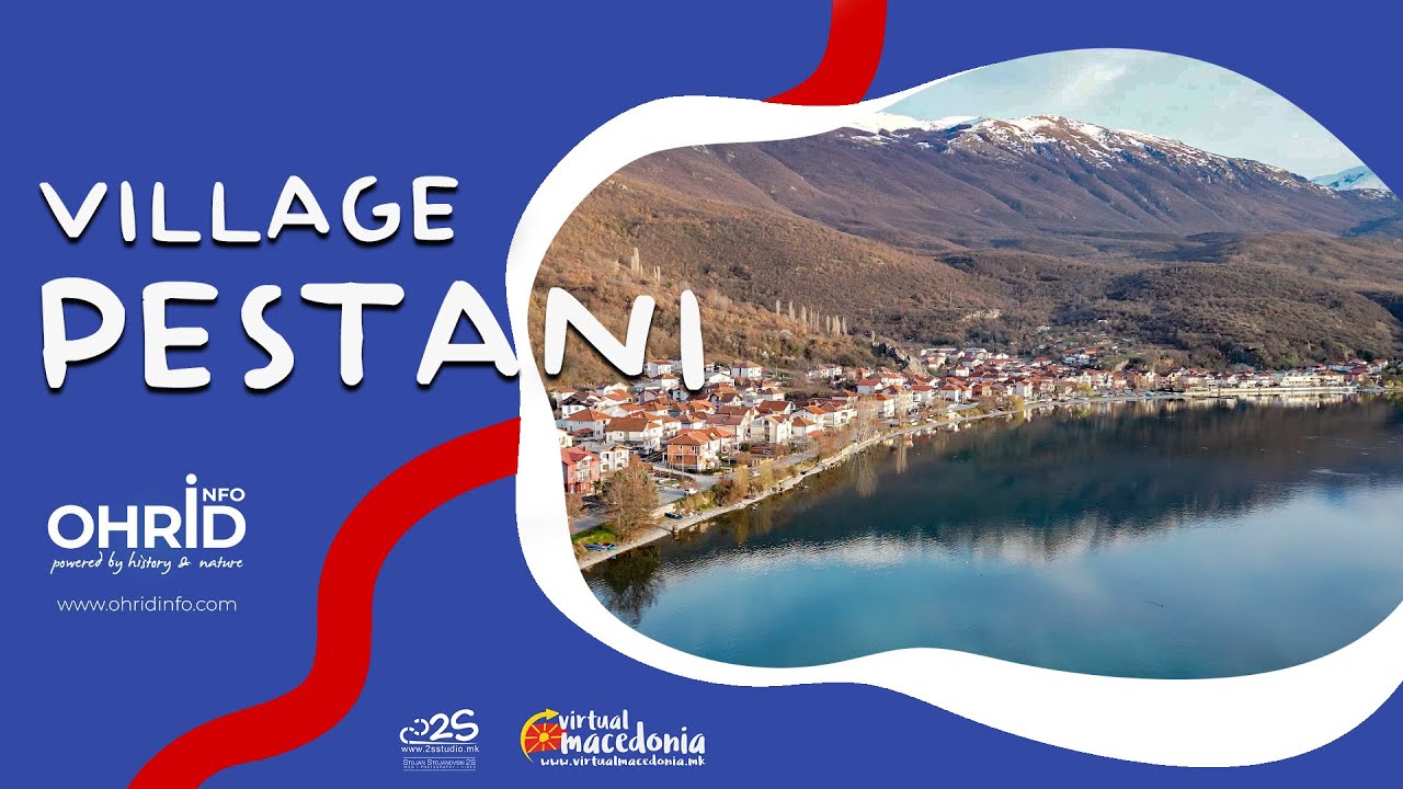 Village Peshtani from Drone - Ohrid, Lake Ohrid, MK  - Ep. 2