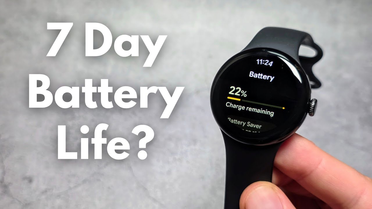 How to FIX & Improve TERRIBLE Battery Life on Google Pixel Watch 5, 4, 3, 2, 1 - Tips & Tricks