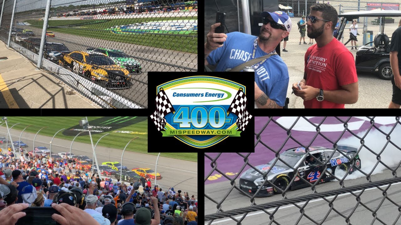 NASCAR 2019 Consumers Energy 400 from the Stands | Michigan International Speedway