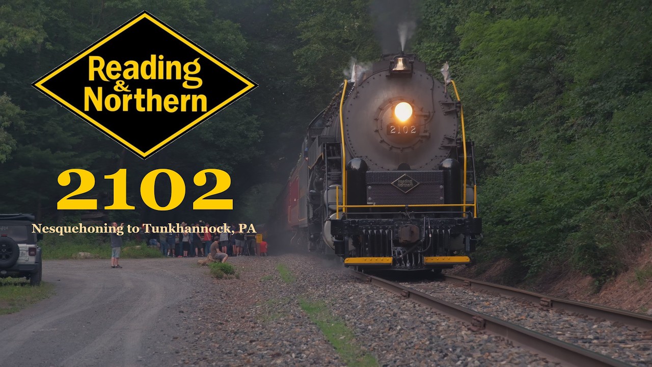 Reading & Northern 2102 Tackles Tunkhannock