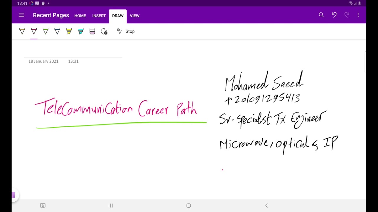 Telecom career path part 1