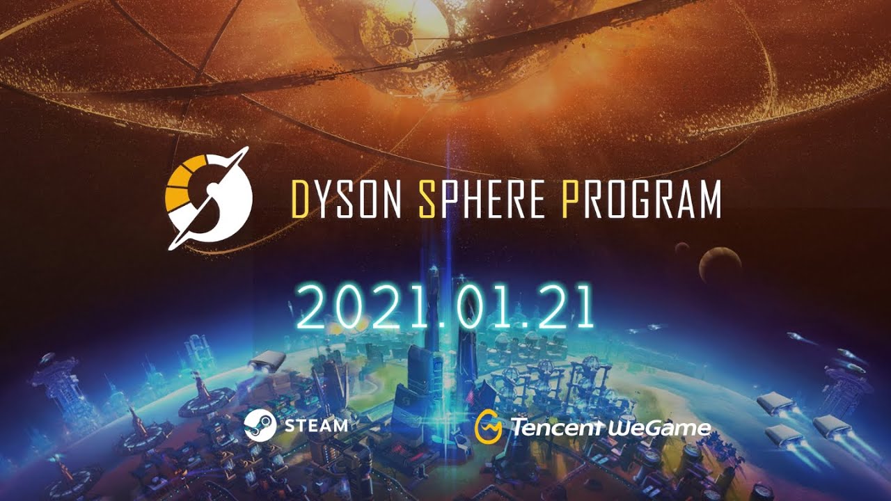 Dyson Sphere Program Release Date Announcement Trailer
