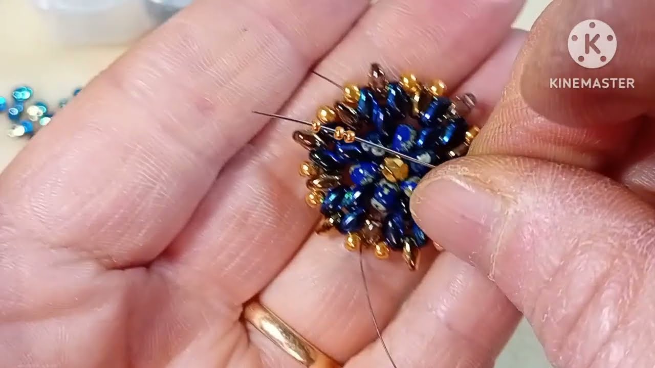 orecchini Sole #tutorial #earrings #beading #diy #bijoux #handmade #craft #handmadejewelry #beads