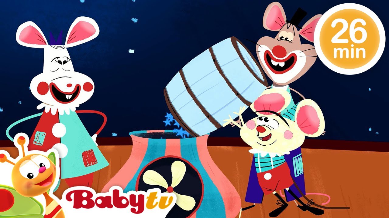 Let's Go to the Circus 🤩 🎪 | Videos and Cartoons for Kids | @BabyTV