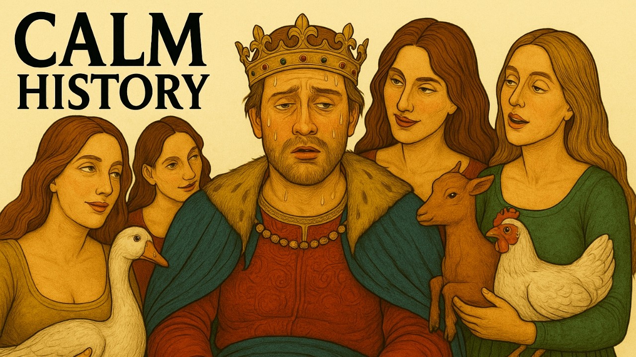The Disturbing Life of Medieval Kings | Boring History for Sleep
