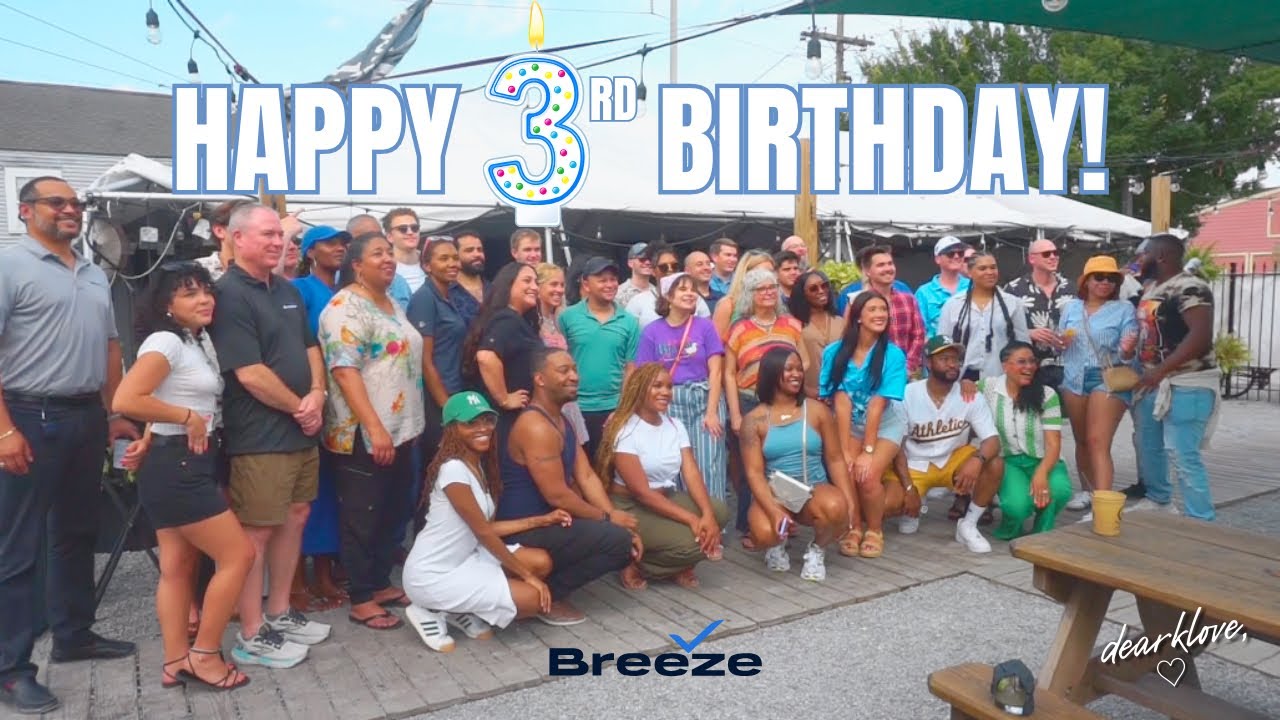 Inside MSY Base Birthday Party! 🎉 | Breeze Airways Flight Attendant Mini Vlog