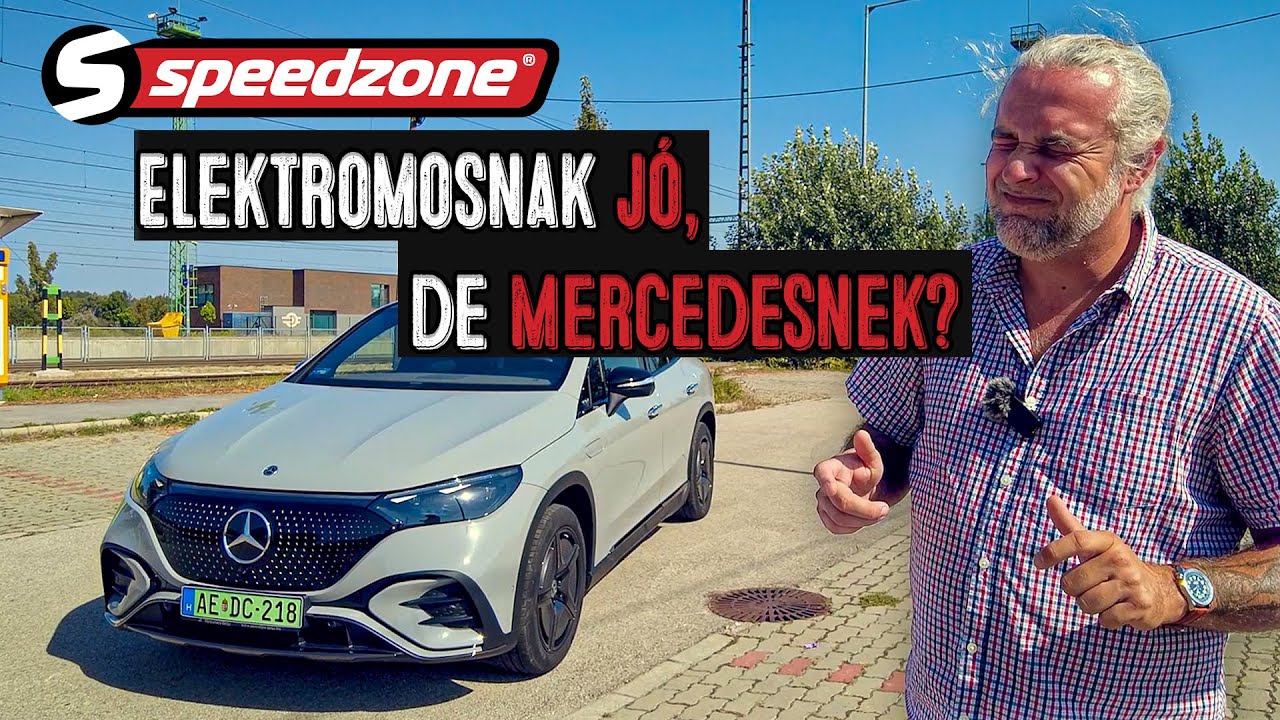 Mercedes EQE 350 4matic: Elektromosnak jó, de Mercedesnek? - Speedzone teszt