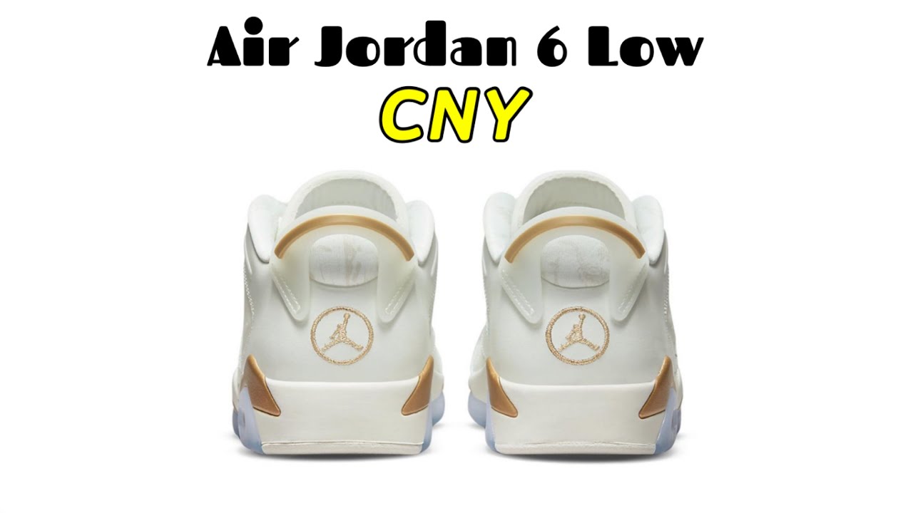 Air Jordan 6 Low CNY